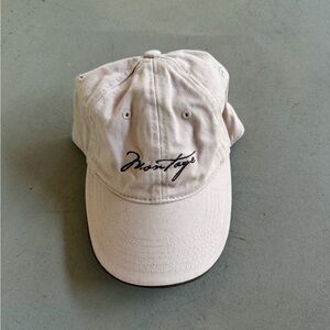 Montage Cream Baseball Cap